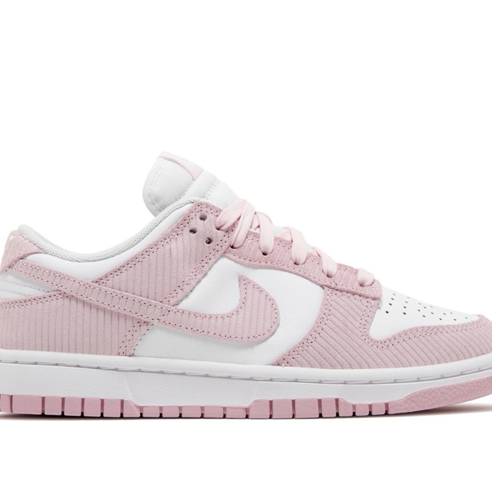 New WMNS DUNK LOW 'PINK CORDUROY' SIZE 7.5